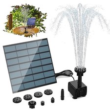 Solar Panel Powered Water