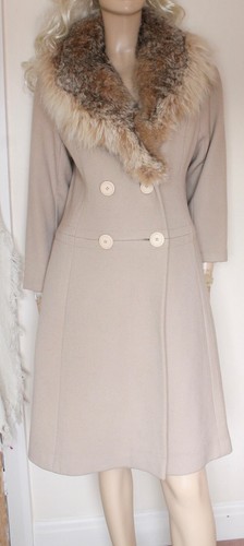 Vintage 60s cream - , wool