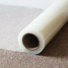 50M Carpet Floor Protector Self Adhesive Clear Roll Protection Cover Dust Film
