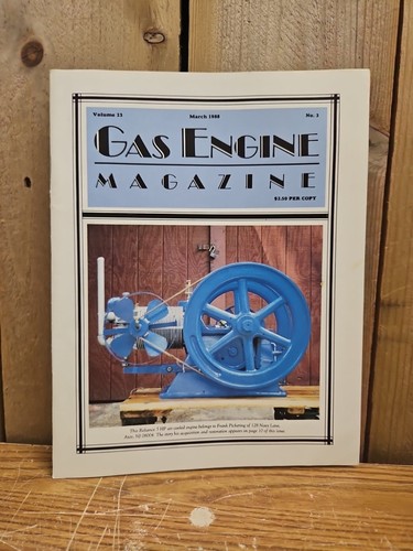 Gas engine magazine vintage - gas,