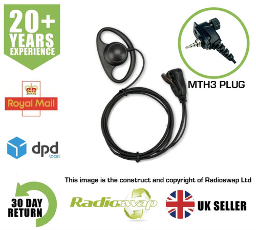 Shape earpiece with mic - with,