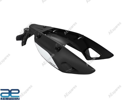 Black rally mudguard for - black, royal