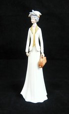 Vintage Galos Porcelain China Figurine 9" Lady No. 3527