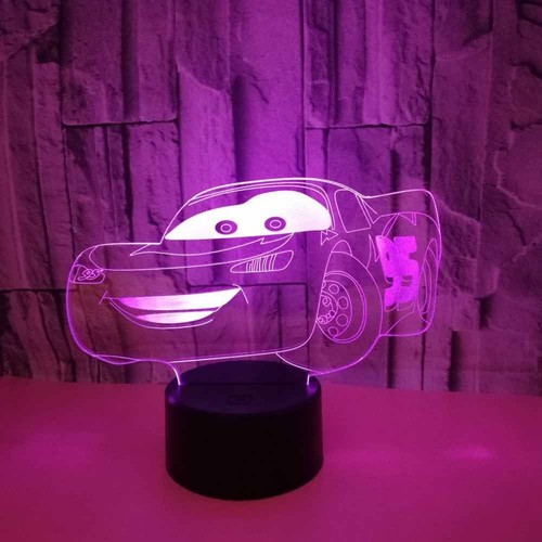 Cars lightning mcqueen led - cars,