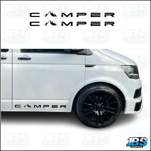 Camper vinyl decals graphics - decals,