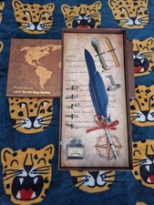 Feather Pen Set  With Ink