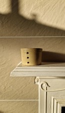 French Antique Faisselle Cheese Mould Stoneware - Rustic Farmhouse