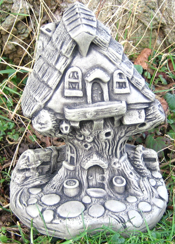 Fairy tree house - fairy, cottage