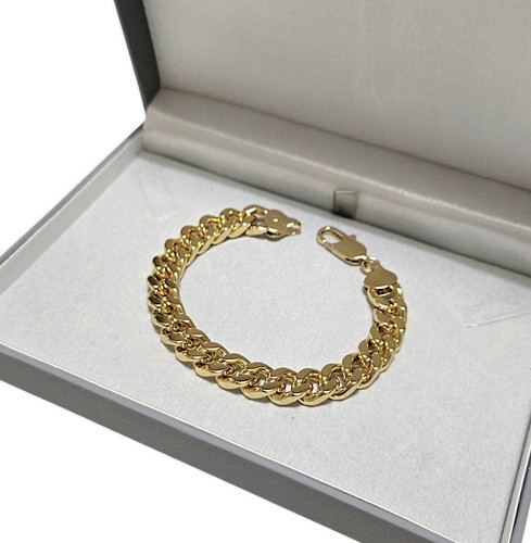 Mens 10mm cuban - mens, bracelet