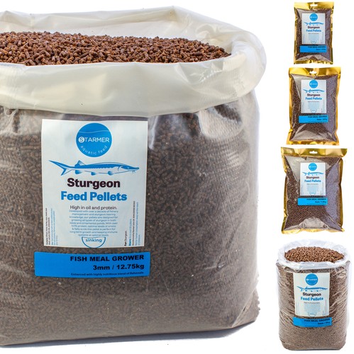 3mm sturgeon pond feed - , pellets