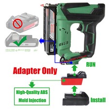 1 Adapter for Milwaukee M18 Battery To Power for New Metabo HPT 18V Tools