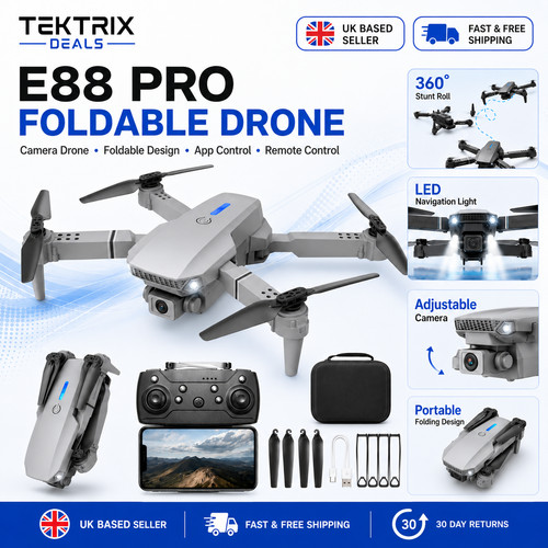E88 pro wifi fpv drone - pro, with