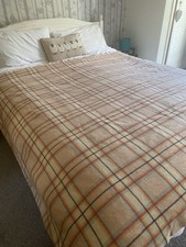 Vintage Welsh Wool Blanket
