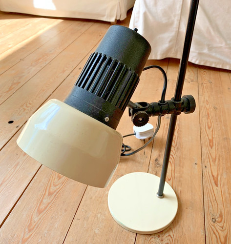Unusual vintage cream metal - vintage,