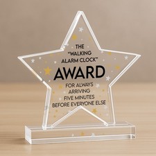 Funny Colleague Award Plaques Secret Santa Office Novelty Gifts For Coworkers