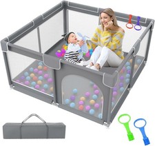 Baby Playpen 90x90 cm Safe