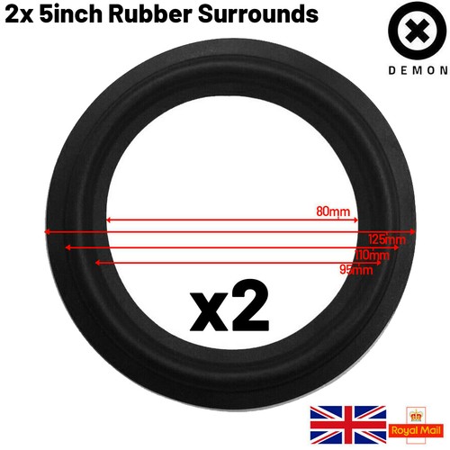 Inch speaker woofer foam - 2x,