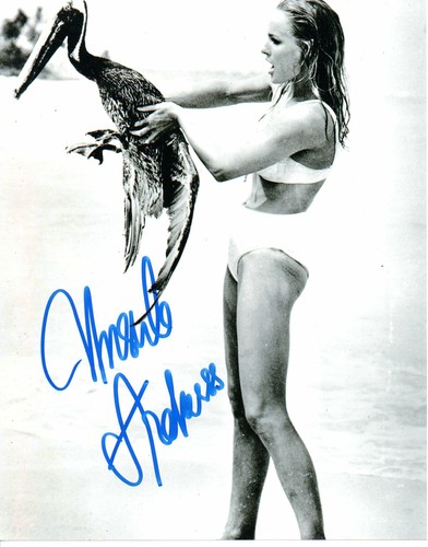 Hand signed ursula andress - ursula, dr