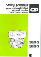 HATZ DIESEL ENGINE 1B20 1B30