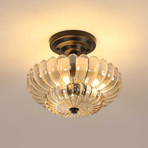 Amber glass head ceiling - amber,