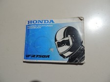 1988 Honda VFR 750 R Workshop