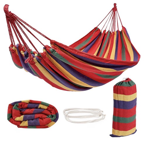 Large double camping hammock - large,