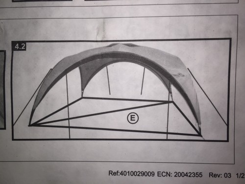 Coleman event shelter 65m - event, x