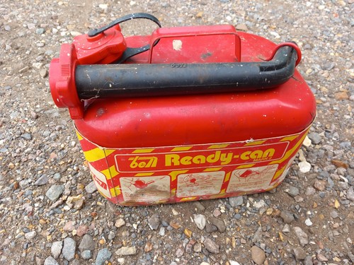 Vintage bell ready can mark - ready,