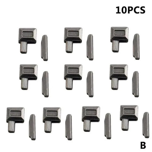 Pairs zipper stopper - 10,