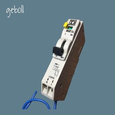 SQUARE D B32 RCBO SQUARE D 32 AMP RCBO 1P 32A B32 240V BS4293 TYPE QOE 32A RCBO
