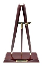 Presentation Pace Stick Rosewood with Brass Mounts with Engraving Plate R2877