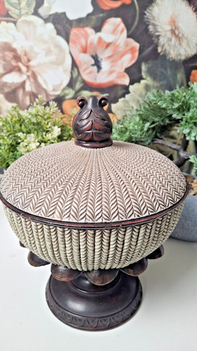 Grecian lidded urn storage - grecian,