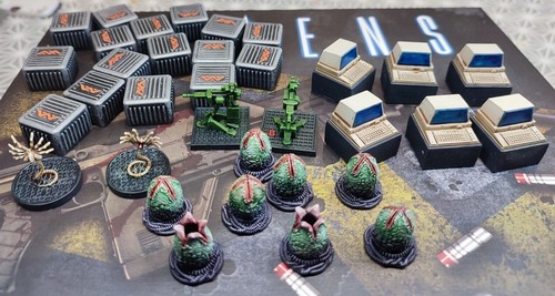 Alien hazards eggs scenery - hazards,