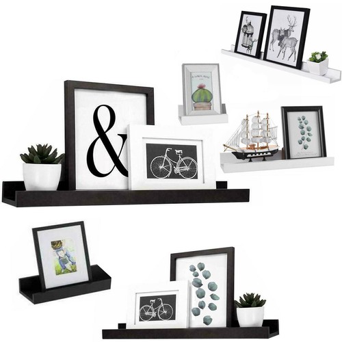 Set floating wall shelves - of,