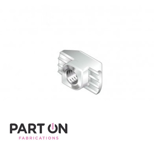 Nut 8mm slot steel - 8mm,