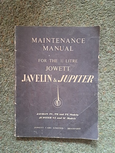 Jowett javelin jupiter two - ,