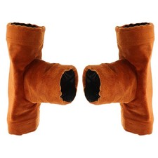  2pcs Guinea Pig Tunnel Collapsible Hamster Tunnel And Tube 3-Ways Pet Hideout