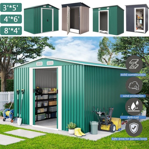 Metal garden shed 8 - metal,