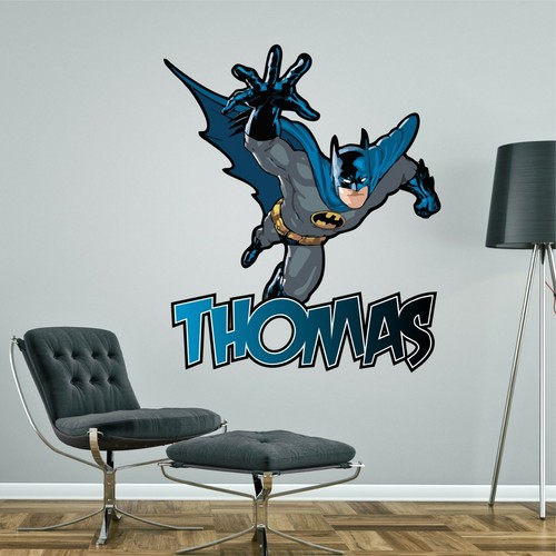 Batman personalised wall - personalised,