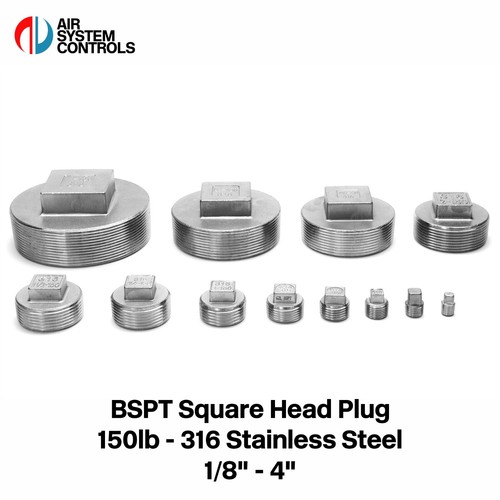 150lb bspt square head - bspt,