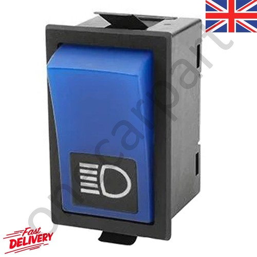 Blue fog light switch - fog,