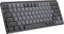 Logitech MX Mechanical Mini Wireless Illuminated Keyboard, Tactile Quiet