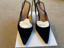 russell and bromley on point black suede 39