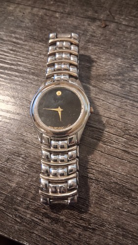 Movado museum black dial - movado,