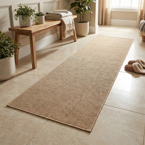 Washable nonslip faux sisal - nonslip,