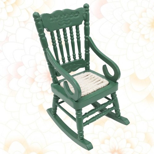 Rocking chair model toy wooden - rocking,