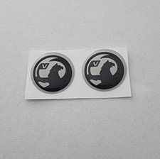 2x Remote Key Fob Badge Emblem