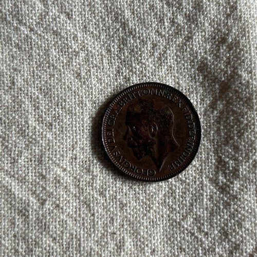 1931 penny farthing coin - farthing,