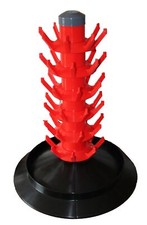 Bottle Drainer Plastic - 48 Bottles, Bottle Drying Rack