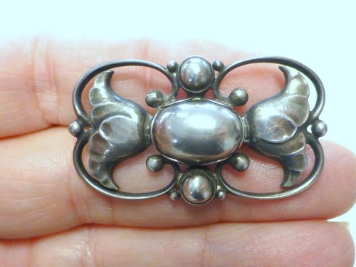 1910 georg jensen tulip flower - 1910,